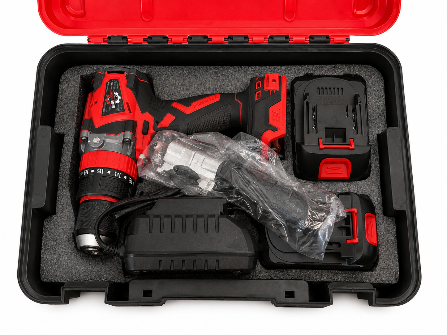 Bertpower 21V Brushless Accu Klopboormachine