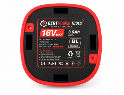 Bertpower 16V MAX Accu Slagschroevendraaier – Brushless Motor