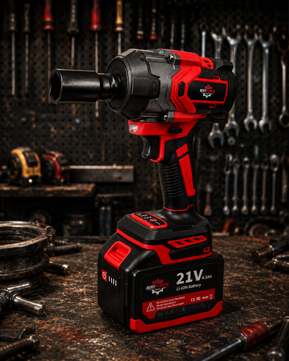Bertpower 21V Brushless Accu Slagmoersleutel 750Nm
