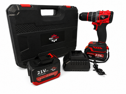 Bertpower 21V Accuboormachine Brushless